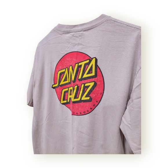 OG Vintage Gray Santa Cruz Skateboards Tee - Picture 5 of 7